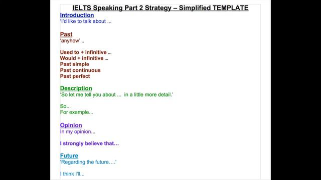 TOP STRATEGY for IELTS Exam Speaking Part 2 смотреть онлайн