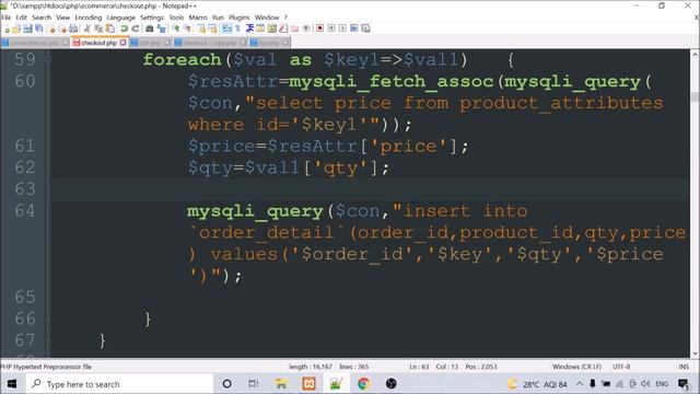 Step by step create an eCommerce website using PHP- Part 42 (Checkout and Wishlist with Attributes) смотреть онлайн