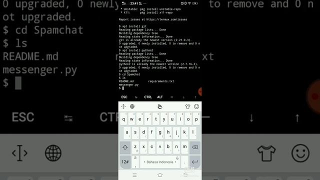 Tutorial SPAM INBOX facebook 2019 Termux смотреть онлайн