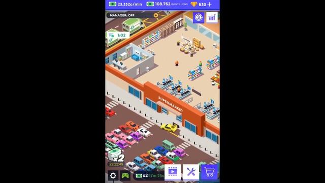 Idle Supermarket Tycoon - Tiny Shop Game (OPENING PARIS) Walkthrough part 5 смотреть онлайн