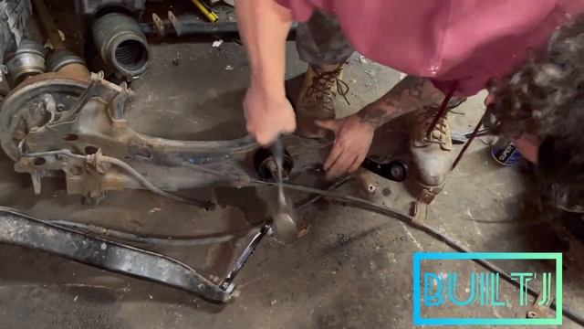 Civic trailing arm bushing replacement смотреть онлайн