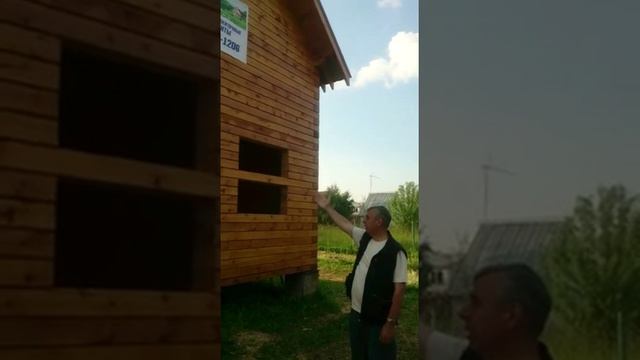 Видеоотзыв о строительстве дома 6х9 Московская область, д. Андриянкино смотреть онлайн