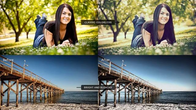 Professional Photoshop Actions: Vintage Colors Actions Volume 1 смотреть онлайн