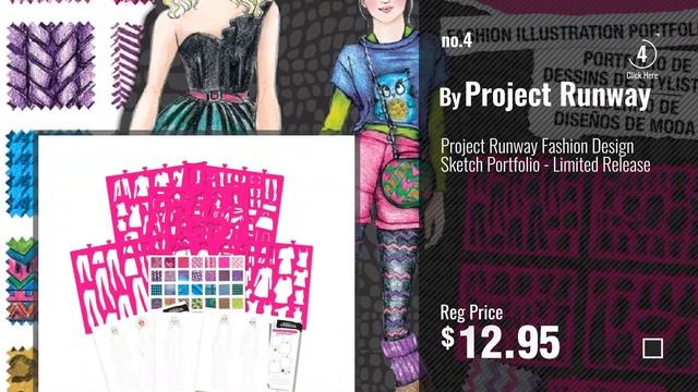 Top 10 Project Runway Toys [2018]: Fashion Angels Project Runway Portfolio смотреть онлайн