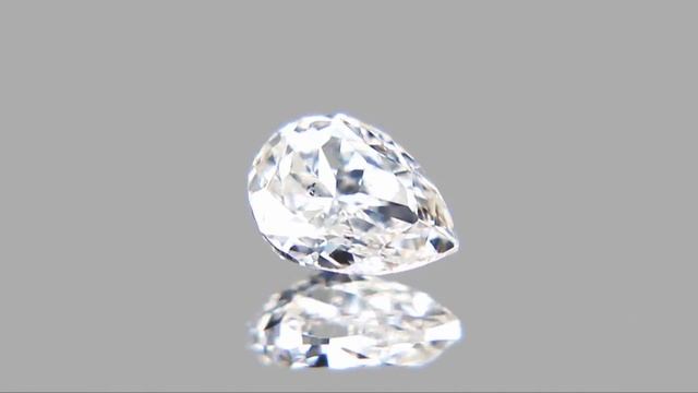 0,33Ct БРИЛЛИАНТ Игристый! Груша 5,05х3,73мм смотреть онлайн