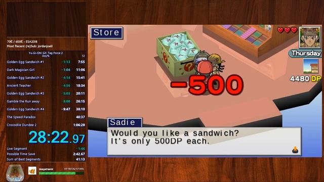 Yu-Gi-Oh! GX Tag Force 2 - Any% Speedrun in 56:34 смотреть онлайн