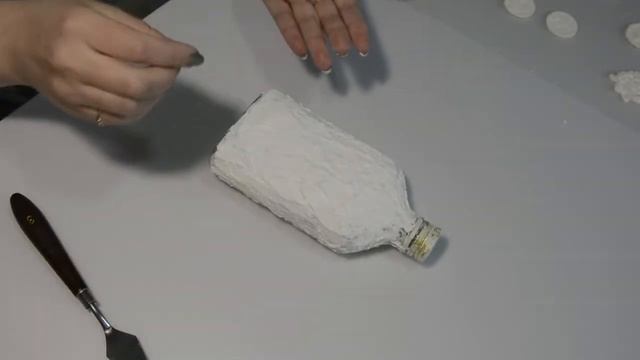 Чеканка на бутылке - Декупаж бутылки имитация чеканки смотреть онлайн