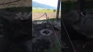 Как достать  насос со скважины глубиной 40метров