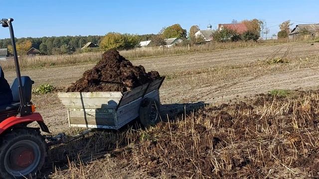 МТЗ 152 работа с прицепом смотреть онлайн