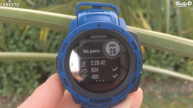 MONTRE MULTIACTIVITÉS INSTINCT SOLAR TIDAL BLUE de GARMIN, l’avis de Violaine - CABESTO смотреть онлайн