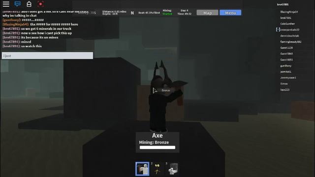 roblox mining inc 1st video смотреть онлайн