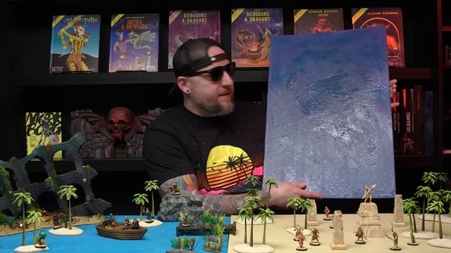 Easy! Cheap! Ocean and Desert Battle Mats! Dungeons & Dragons смотреть онлайн