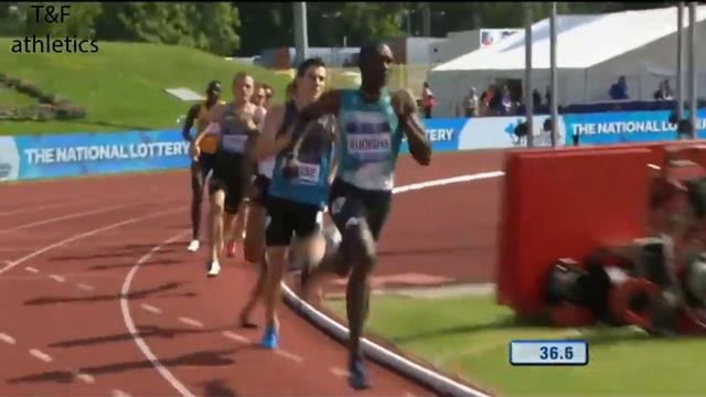 David RUDISHA 1:13.10 WL 600m Men's - Birmingham Diamond League 2016 смотреть онлайн