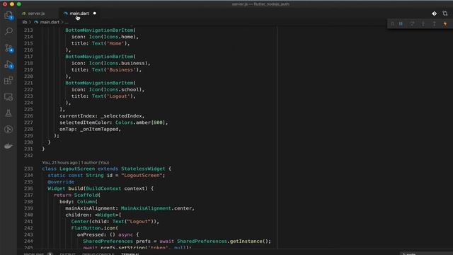 Full Stack Flutter & Node.js Authentication Part 8 Final- Private Route смотреть онлайн
