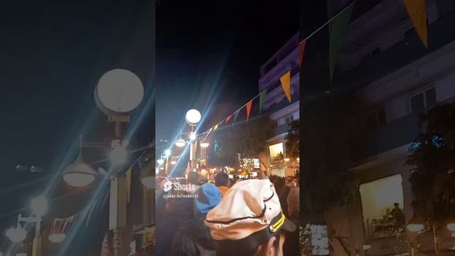 Кипр, Лимасол, карнавал, вечер