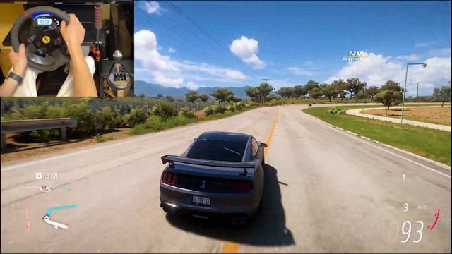 Forza Horizon 5 - Ford Mustang Shelby GT 500 | Drive with Thrustmaster T300 + TH8A смотреть онлайн