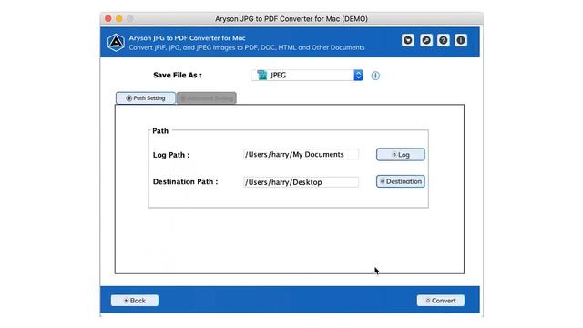 How to Convert JPG, PNG, JFIF & Images to PDF File on Mac using Aryson смотреть онлайн