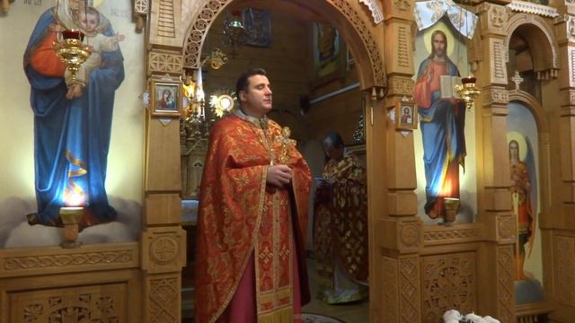 Проповідь прот. Михайла Садовського в свято великомученика Димитрія Солунського смотреть онлайн