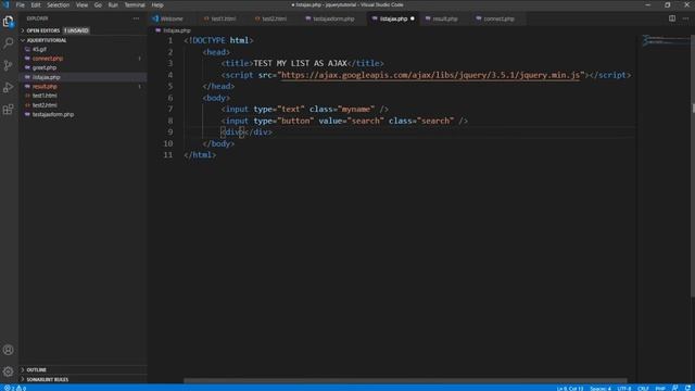 Web Development Tutorial - JQuery and AJAX for PHP CRUD смотреть онлайн