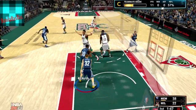Прохождение NBA 2k13 My career: #4 смотреть онлайн