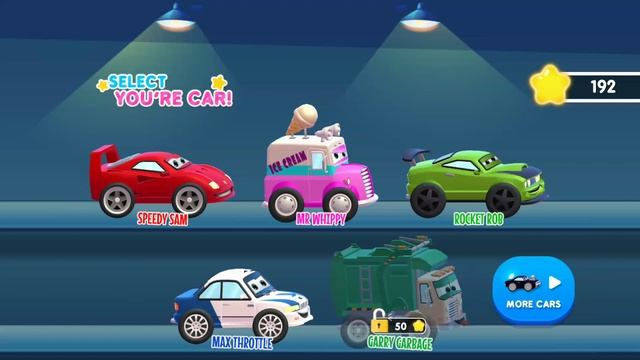 Car racing fun for kids смотреть онлайн