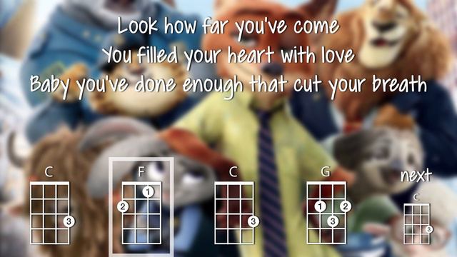 Try Everything (ukulele Play-along)