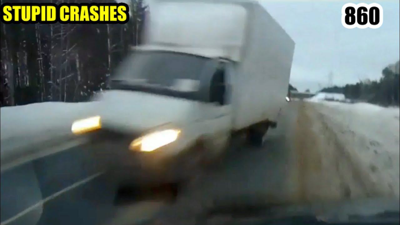 Stupid crashes 860 February 2024 car crash compilation смотреть онлайн