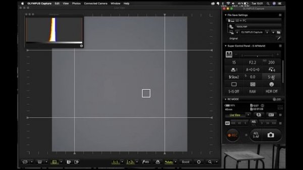 Olympus Tethered Shooting - Olympus Capture