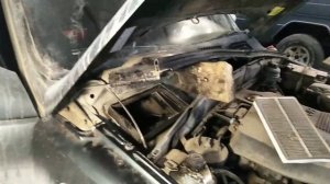 Шеврале Нива с кондиционером быстрая замена радиатора печки не снимая панели.