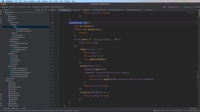 #7 Laravel + VueJS. SPA. Аналог Trello. Вывод, добавление и удаление списков. смотреть онлайн