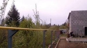 Как пустить трубу с газом по воздуху или в земле?