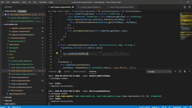 28. Reactive form watch and react смотреть онлайн