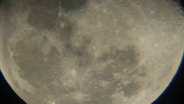 View of the moon though my telescope 1/15/17 смотреть онлайн