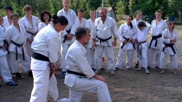 Sensei Dormenko8 Dan, Kihon Kumite 3.  Shotokan