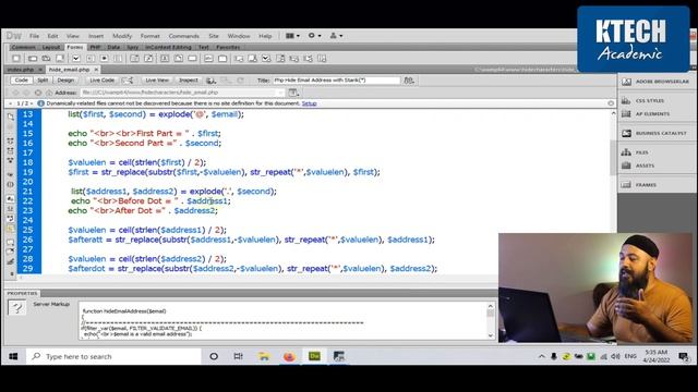 Hide Email or Phone with star symbol for User Verification using PHP - [ Urdu / Hindi ] смотреть онлайн