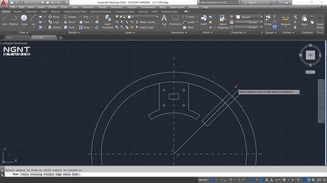 DC Machine Design in 10 min, AutoCAD Electrical-2018 Tutorial for Beginners with Basics & Shortcut смотреть онлайн