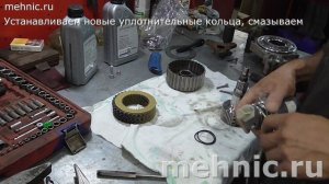 Промывка муфты Халдекс Фольксваген Тигуан с полным разбором и заменой масла G 060 175 A2.