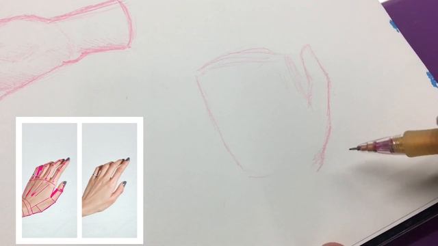 HOW TO DRAW HANDS | tutorial | смотреть онлайн