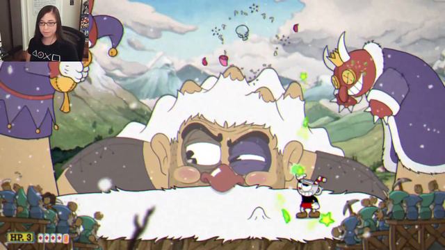 Cuphead DLC: HOW TO DEFEAT Glumstone The Giant EASILY! смотреть онлайн