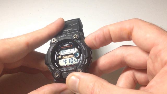 Casio G-Shock (GW-7900) | Change DST for World Time смотреть онлайн