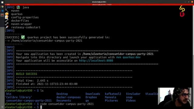 Live coding utilizando diferentes sistemas de mensageria com Quarkus - SouJava na Campus смотреть онлайн