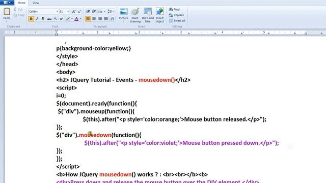 TAMIL MOUSEDOWN METHOD IN JQUERY DEMO смотреть онлайн