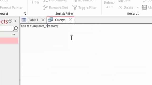 How to use Sum formula in Microsoft Access Query@COMPUTEREXCELSOLUTION смотреть онлайн