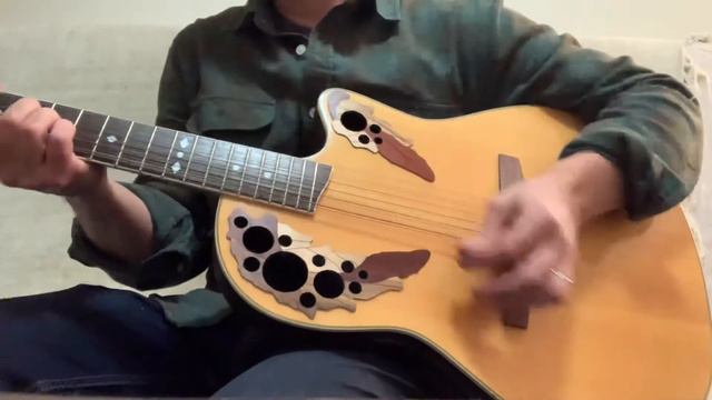 Ovation Celebrity Deluxe 12 String CS245 Mid-Bowl Cutaway Acoustic Electric Guitar Korea смотреть онлайн