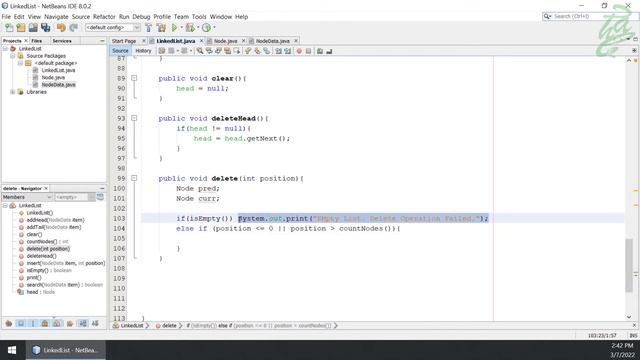 25 - Linked Lists: Create LinkedList Class (Java) Part 05 смотреть онлайн