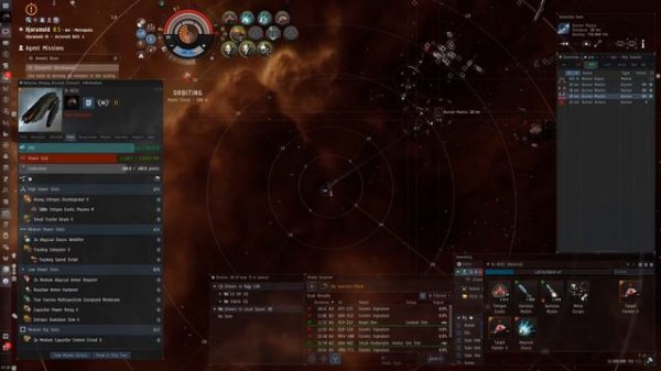 EVE Online - Anomic Base Guristas (Wyvern Supercarrier) vs Ikitursa