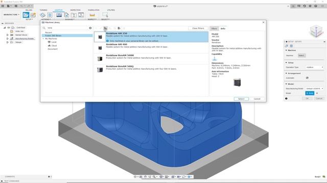 Master Additive Machine Selection in Autodesk Fusion 360 | Autodesk Fusion 360 смотреть онлайн