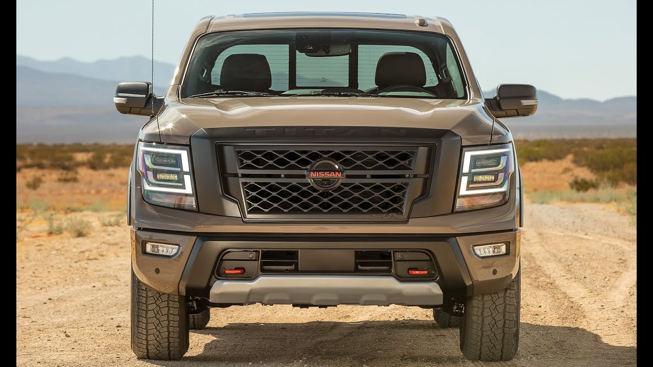 Nissan TITAN PRO-4X 2020 - интерьер, экстерьер и привод. смотреть онлайн