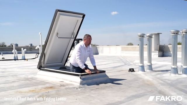 FAKRO DRL insulated roof hatch смотреть онлайн