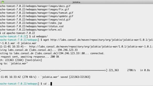 Jolokia Quickstart смотреть онлайн